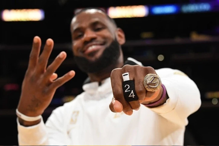 LeBron James vô địch nba mấy lần với 4 chiếc nhẫn danh giá