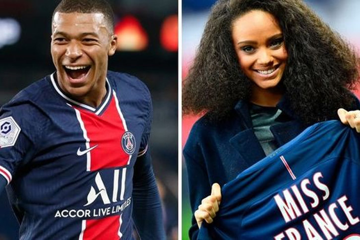 Alicia Aylies Hoa hậu Pháp từng được đồn đoán hẹn hò với Mbappé