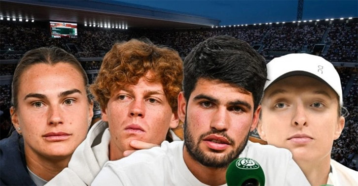 Các tay vợt ATP phản đối tiền thưởng Grand Slam trước thềm trước French Open 2026