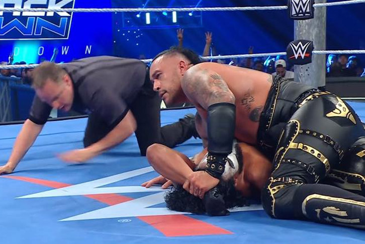 Damian Priest đối đầu Tama Tonga trong trận đấu đơn