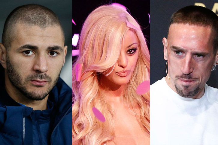 Karim Benzema và Ribery trong vụ án trẻ vị thành viên Zahia Dehar