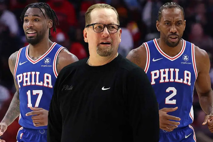 Nick Nurse tiếp tục dẫn dắt Philadelphia 76ers