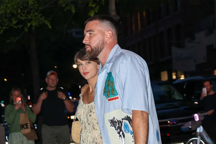 Travis Kelce và Taylor Swift trong buổi tối xa hoa tại New York