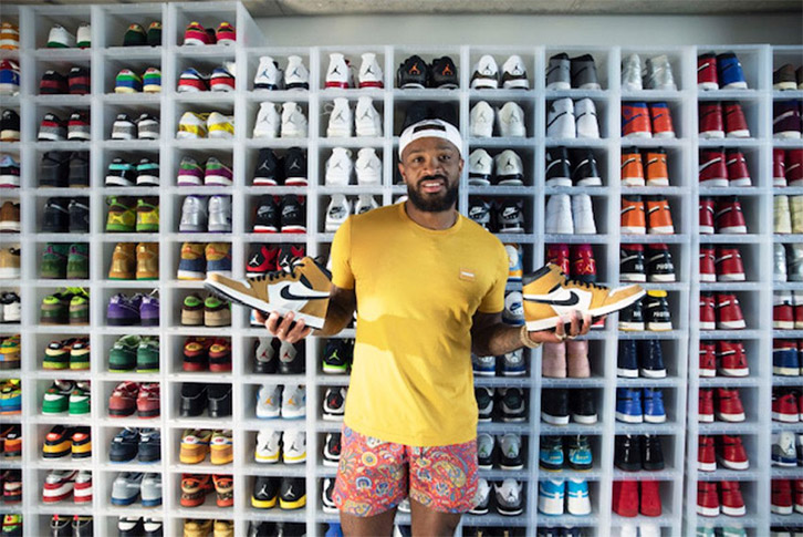 Bộ sưu tập giày sneaker đầy ấn tượng của cầu thủ NBA P.J. Tucker