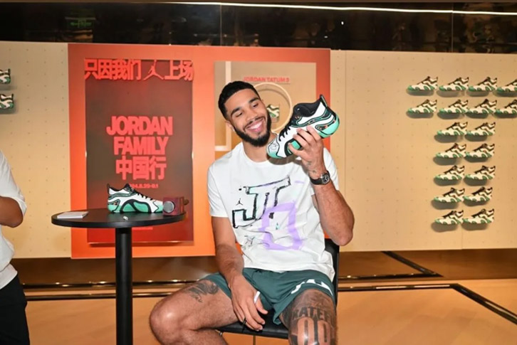 Giày Jordan Tatum nào trong bộ sưu tập NBA được Jayson Tatum yêu thích nhất?