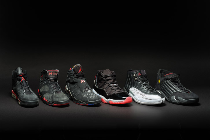 Bộ sưu tập giày NBA đắt nhất của Michael Jordan