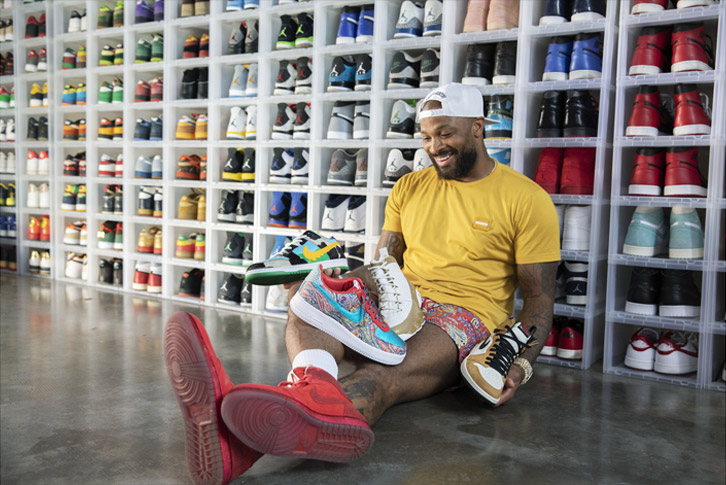 VĐV NBA PJ Tucker khoe bộ sưu tập sneaker hiếm