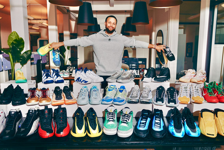 Bộ sưu tập “Sneaker Free Agency” của Stephen Curry đã thu về 1,7 triệu USD cho quỹ từ thiện Eat. Learn. Play. Foundation