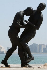 2006 – Bức tượng "Cú húc đầu" của Zidane