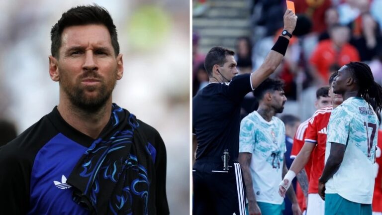 Giao hữu trước World Cup 2026: Messi được nghỉ, Leao nhận thẻ đỏ