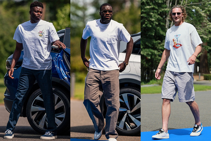 Brice Samba, Dayot Upamecano và Adrien Rabiot