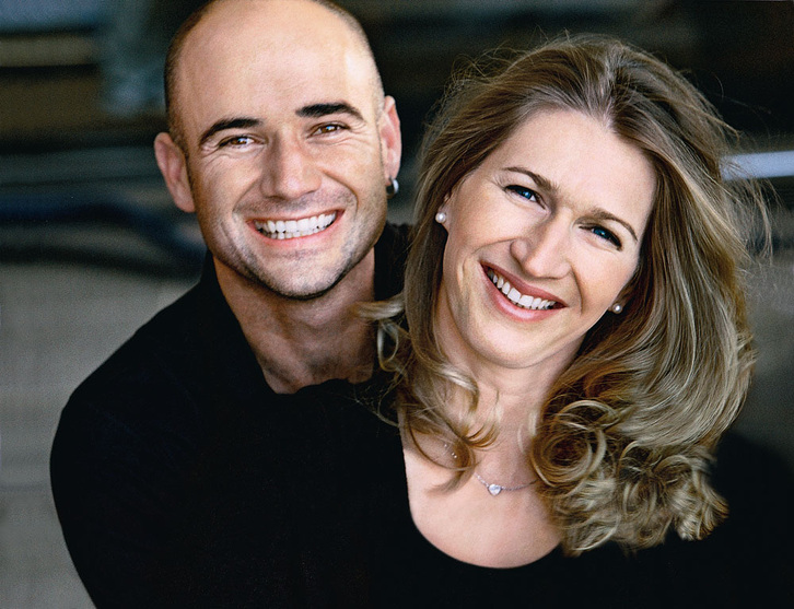Andre Agassi và Steffi Graf