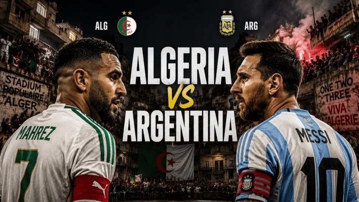 Sức hút mãnh liệt từ cuộc đối đầu giữa Argentina Algérie