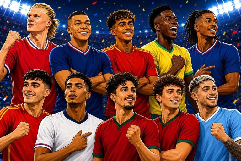 Bảng xếp hạng 10 cầu thủ đắt giá nhất World Cup 2026