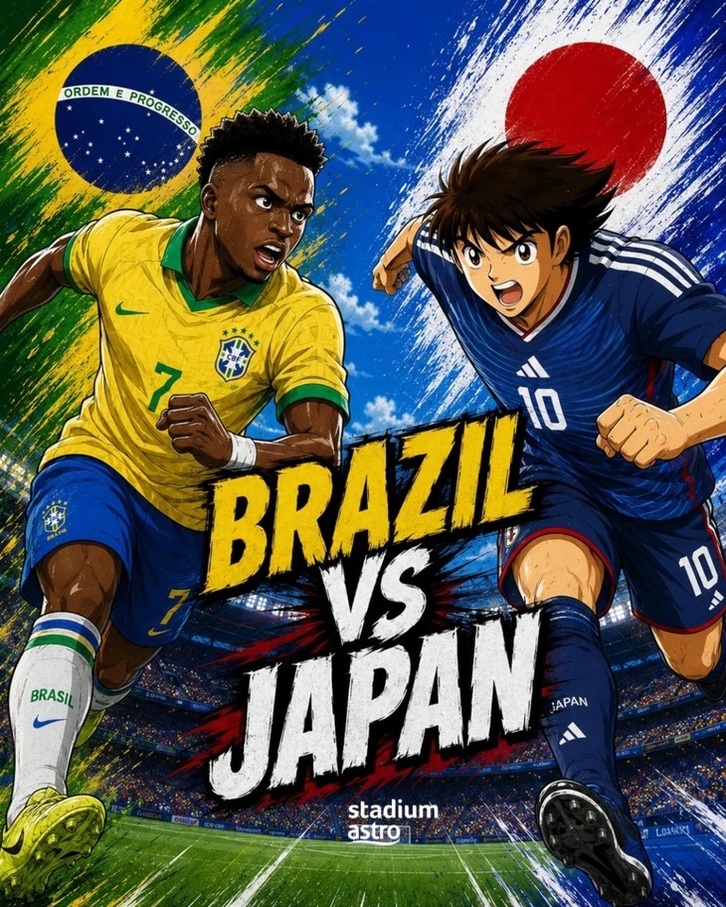 Dự đoán tỷ số chính thức: Brazil 2-1 Nhật Bản (Hiệp phụ)