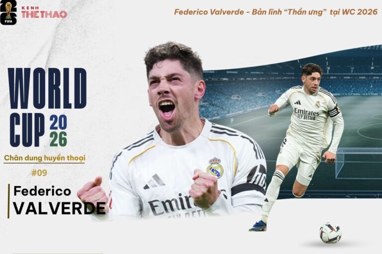 Federico Valverde: Từ tâm bão Bernabeu đến World Cup 2026 Federico Valverde: Từ tâm bão Bernabeu đến World Cup 2026