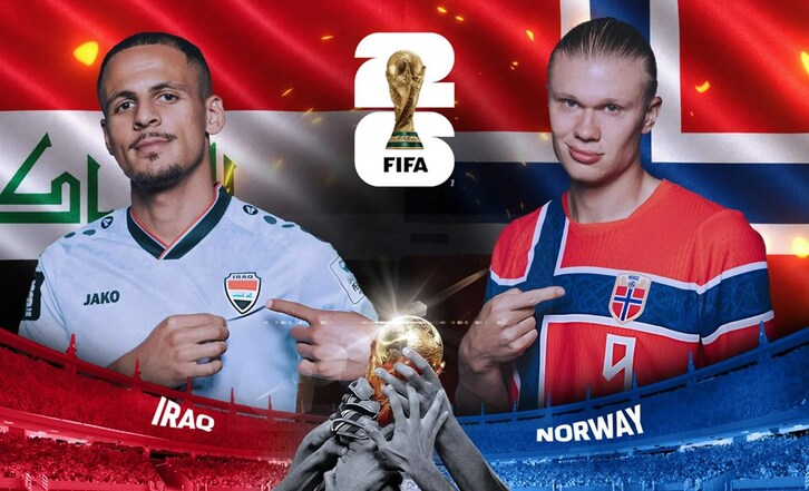 Nhận định trận đấu giữa Iraq và Na Uy tại vòng bảng World Cup 2026 Nhận định trận đấu giữa Iraq và Na Uy tại vòng bảng World Cup 2026