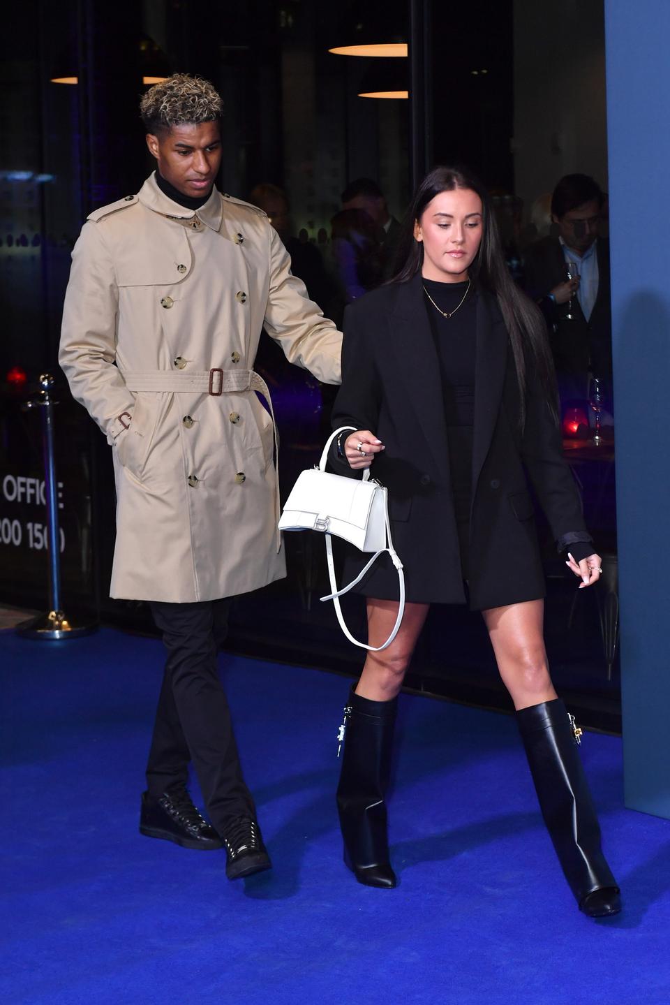 Lucia Loi và Marcus Rashford