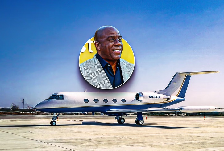 Magic Johnson – Gulfstream III