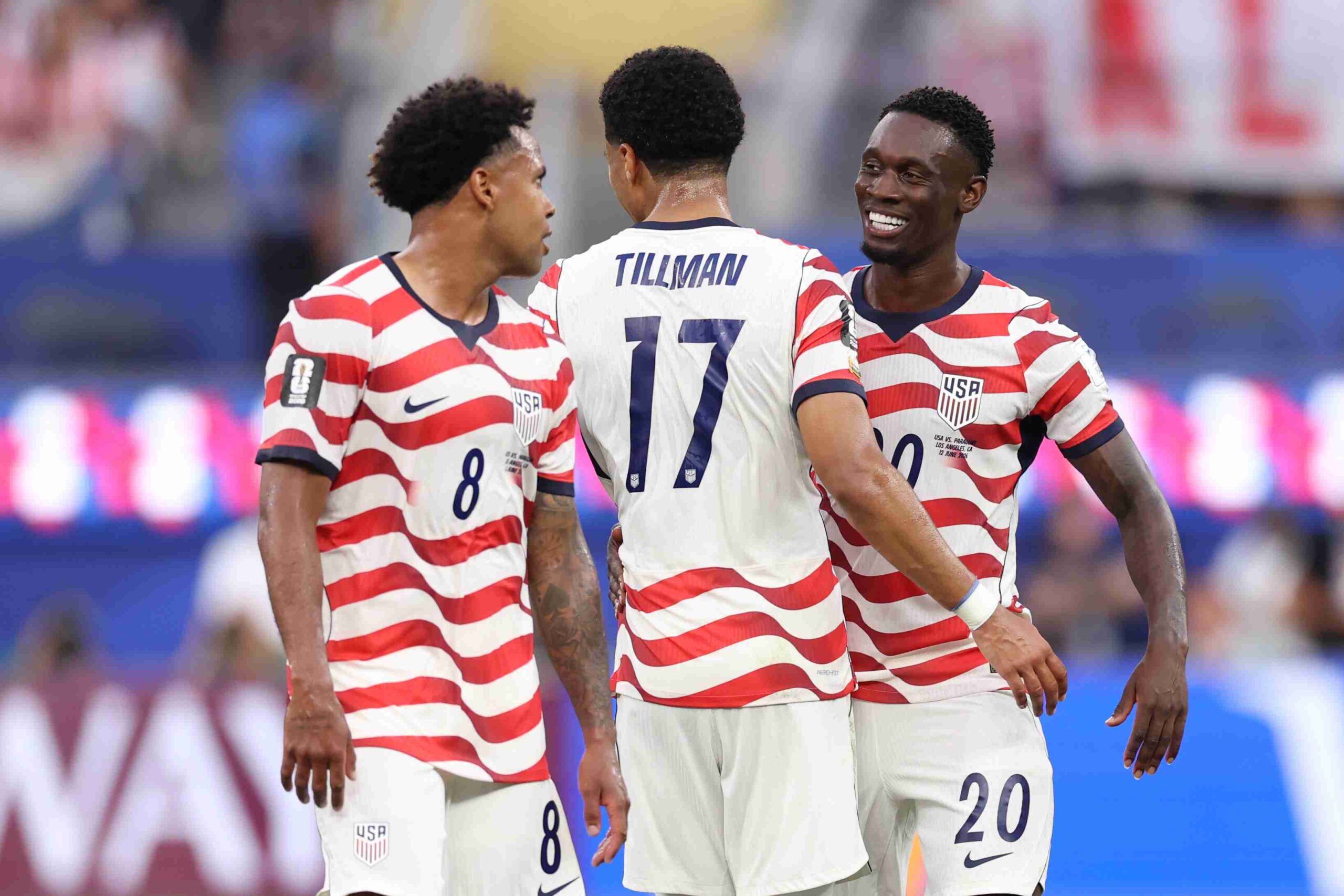 Malik Tillman và Weston McKennie trong trận bảng World Cup 2026
