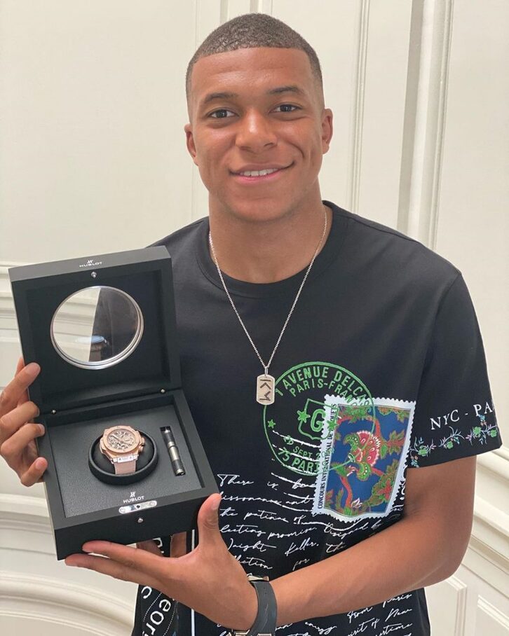 Kylian Mbappé và bộ sưu tập triệu đô: Đỉnh cao đặc quyền từ Hublot