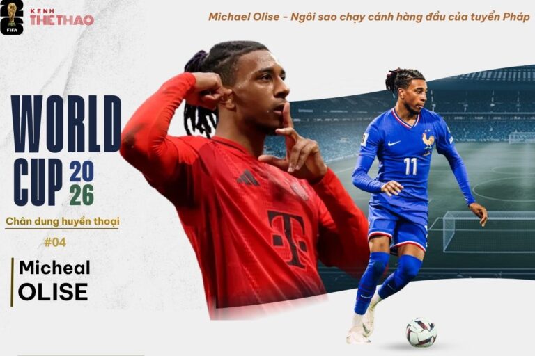 Michael Olise – Ngôi sao chạy cánh hàng đầu của tuyển Pháp Michael Olise - Ngôi sao chạy cánh hàng đầu của tuyển Pháp