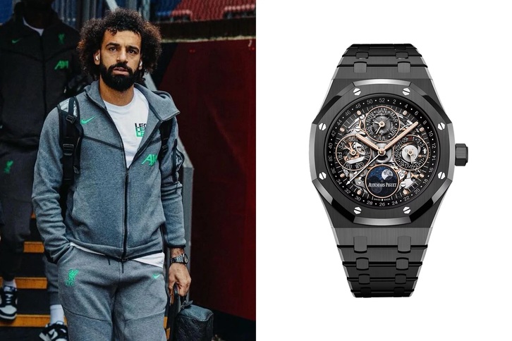 Mohamed Salah và những kiệt tác kỹ thuật từ Audemars Piguet