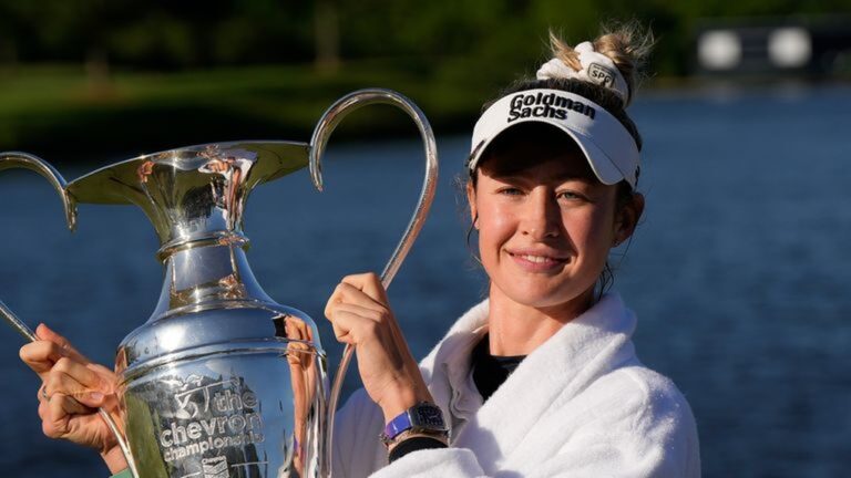 Biến giấc mơ thành hiện thực: Nelly Korda lần đầu tiên vô địch U.S. Women’s Open Nelly Korda lần đầu tiên vô địch U.S. Women's Open
