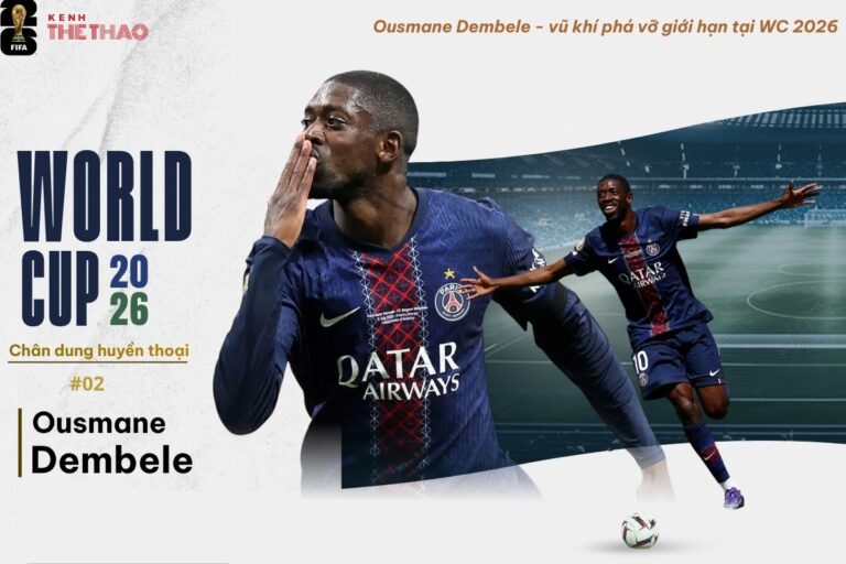 Ousmane Dembele – vũ khí phá vỡ giới hạn tại World Cup 2026 Ousmane Dembele - vũ khí phá vỡ giới hạn tại World Cup 2026