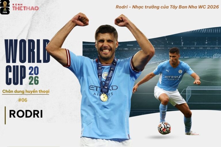 Phong độ của Rodri năm 2026 và tương lai nào sau Man City? Phong độ của Rodri năm 2026 và tương lai nào sau Man City?