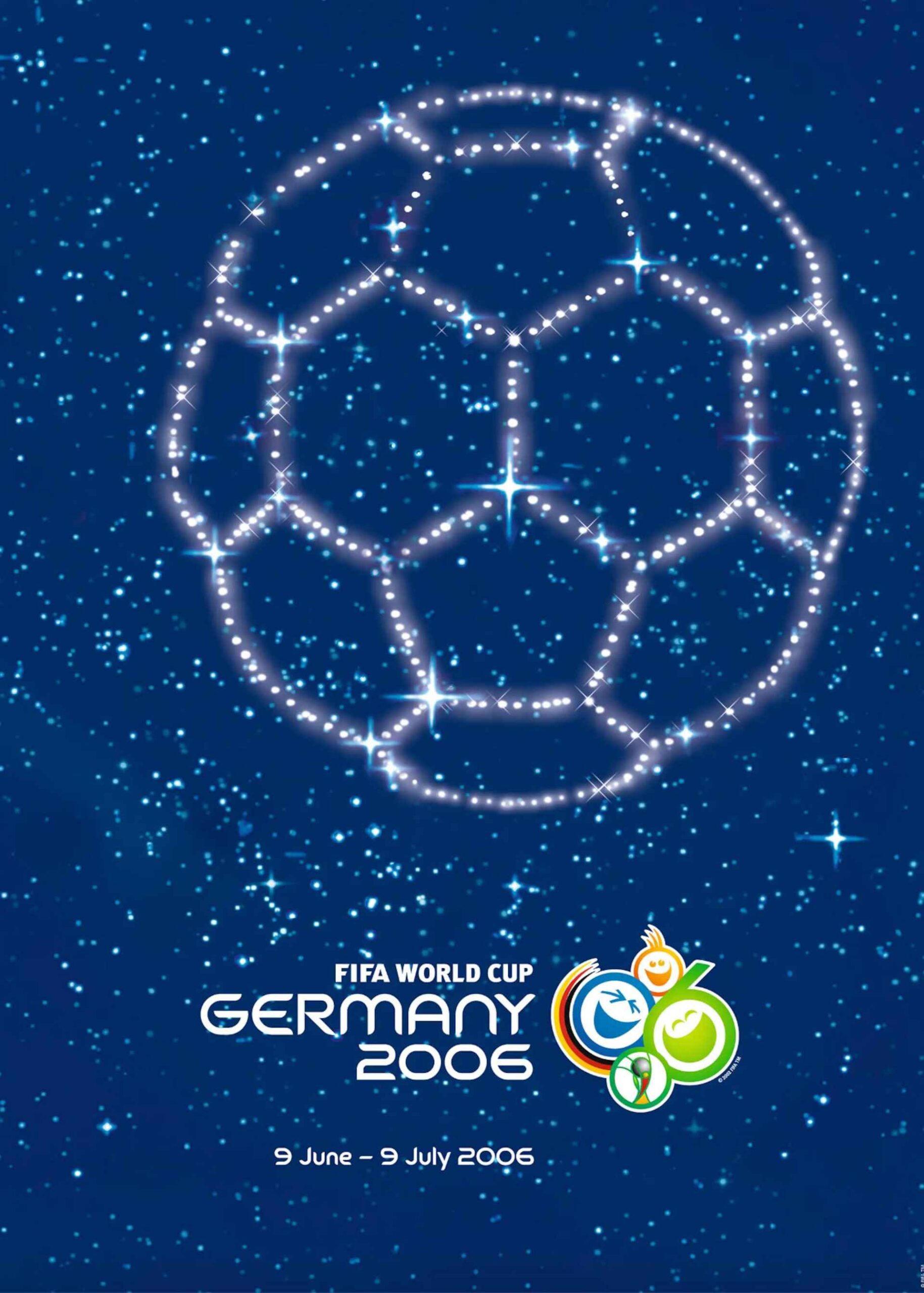 Poster chính thức World Cup 2006 tại Đức