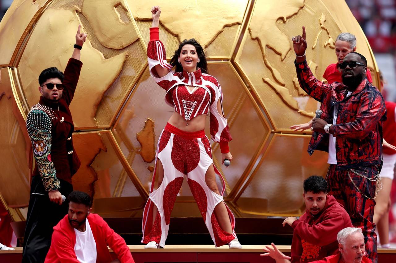 Bộ ba nghệ sĩ Sanjoy Nora Fatehi và Vegedream khuấy động lễ khai mạc World Cup 2026 ở Toronto