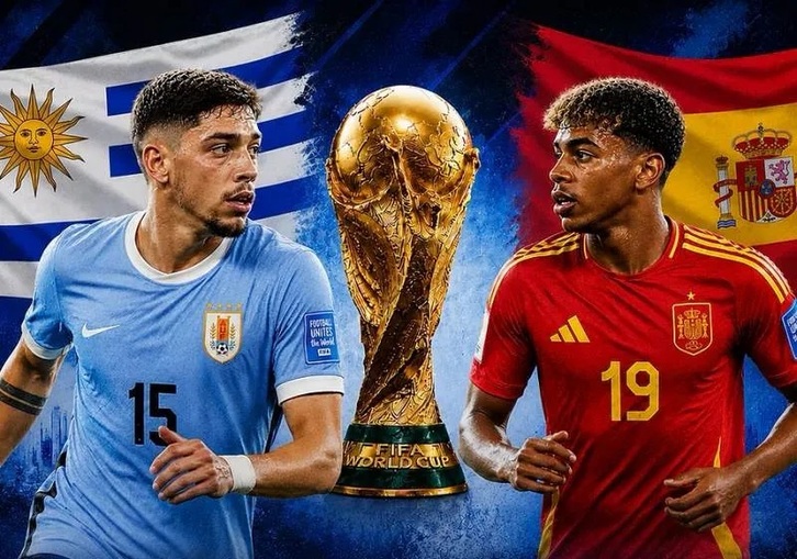 Nhận Định Uruguay vs Tây Ban Nha (07h00 ngày 27/6): Khẳng Định Sức Mạnh Bò Tót Phân tích phong độ, lực lượng và dữ liệu chuyên sâu trận đấu giữa Uruguay vs Tây Ban Nha tại bảng H World Cup 2026. Cập nhật dự đoán tỷ số chính xác từ chuyên gia.
