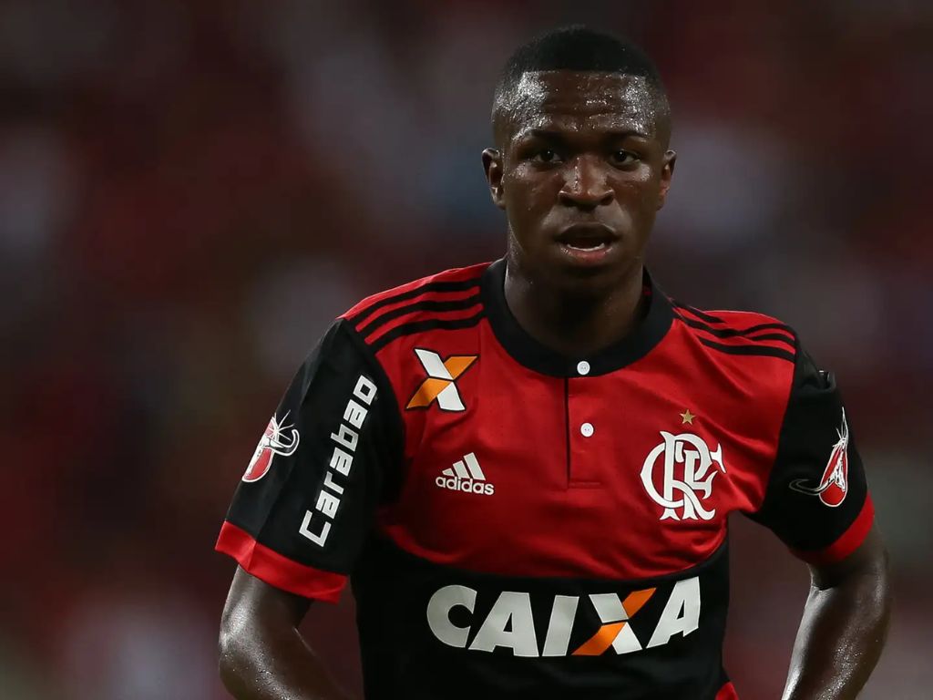 Vinicius Junior trong màu áo Flamengo