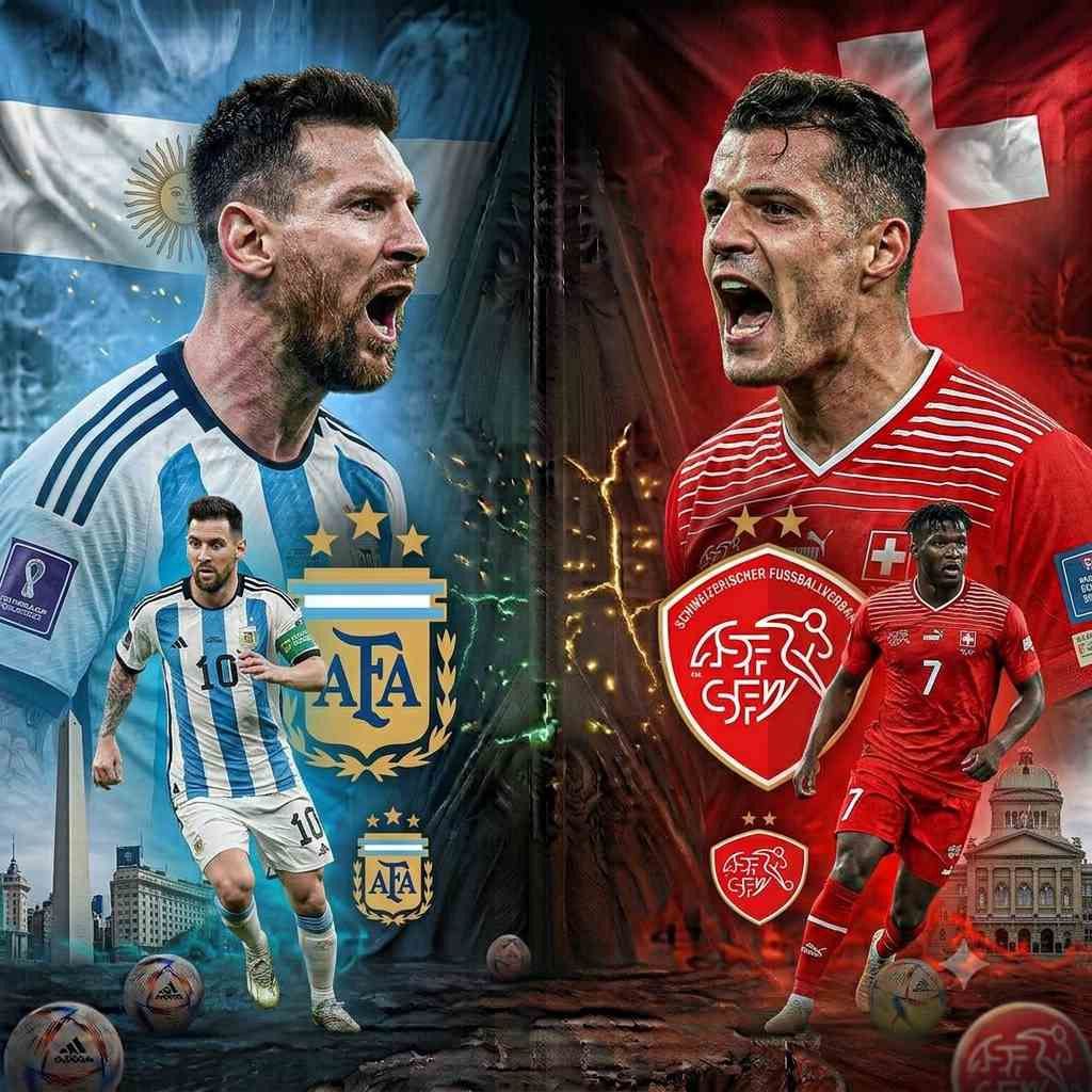Argentina vs Thụy Sĩ
