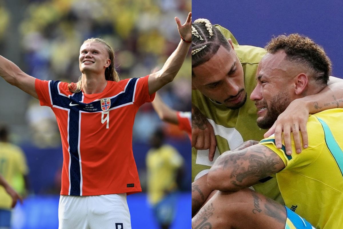 Erling Haaland lập cú đúp điên rồ, Neymar rơi lệ giã từ đội tuyển