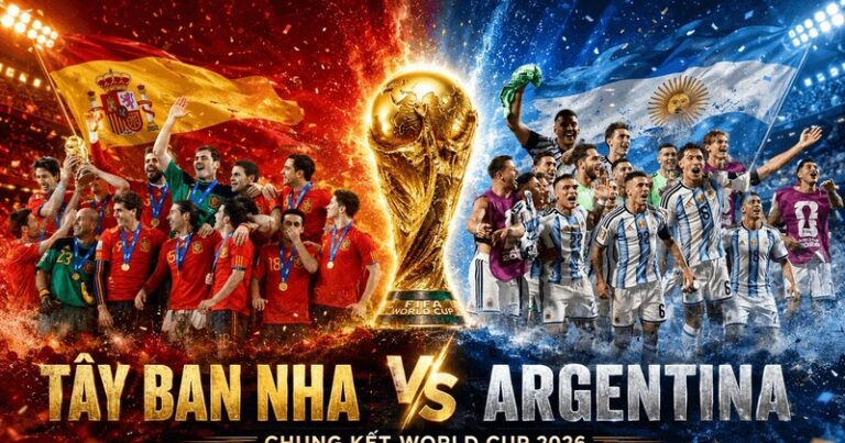 Nhận định Tây Ban Nha vs Argentina (2h00 ngày 20/7): Chung kết World Cup 2026 lịch sử Nhận định Tây Ban Nha vs Argentina (2h00 ngày 20/7): Chung kết World Cup 2026 lịch sử