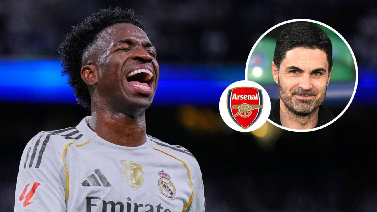 Mikel Arteta chèo kéo Vinícius Júnior sang Arsenal