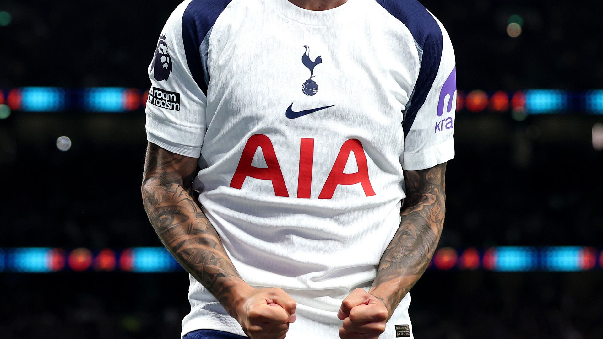 Trang phục thi đấu Ngoại hạng Anh Tottenham Hotspur sân nhà màu trắng tối giản