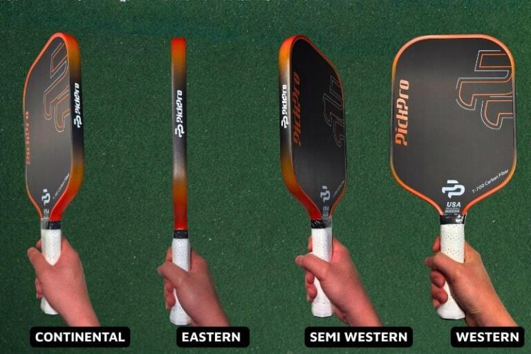 Hướng dẫn cách cầm vợt pickleball đúng chuẩn cho người mới