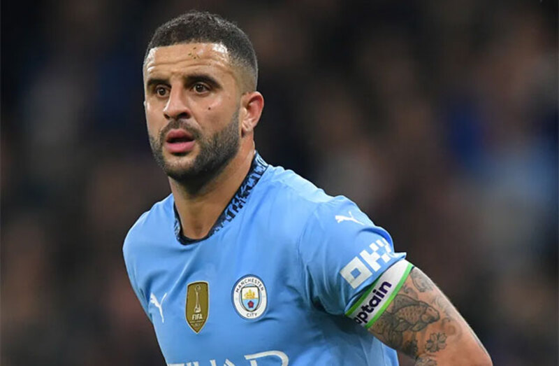 Vị trí #3 - Kyle Walker - 37.31 Km/h