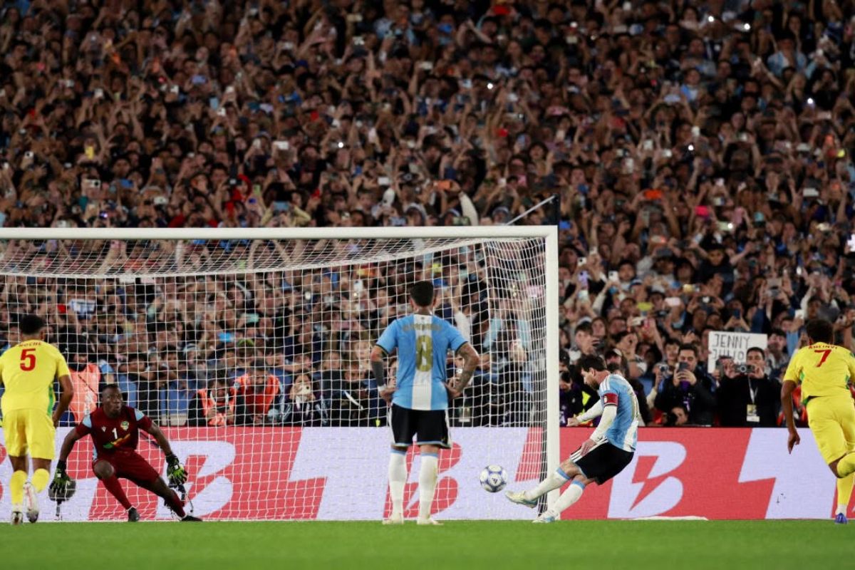 Bàn thắng cuối cùng trong sự nghiệp ĐTQG của Lionel Messi