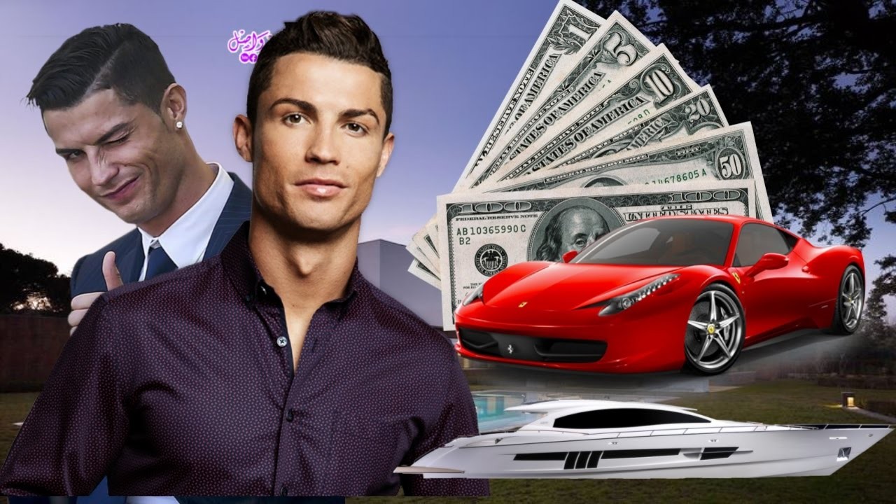 Cristiano Ronaldo đứng đầu nhóm cầu thủ giàu nhờ bóng đá